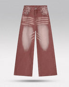 Vintage red jeans "Blitz"
