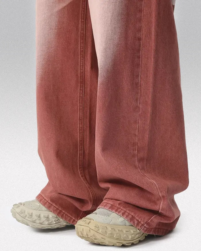 Vintage red jeans "Blitz"