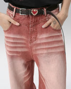 Vintage red jeans "Blitz"