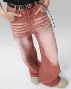 Vintage red jeans "Blitz"