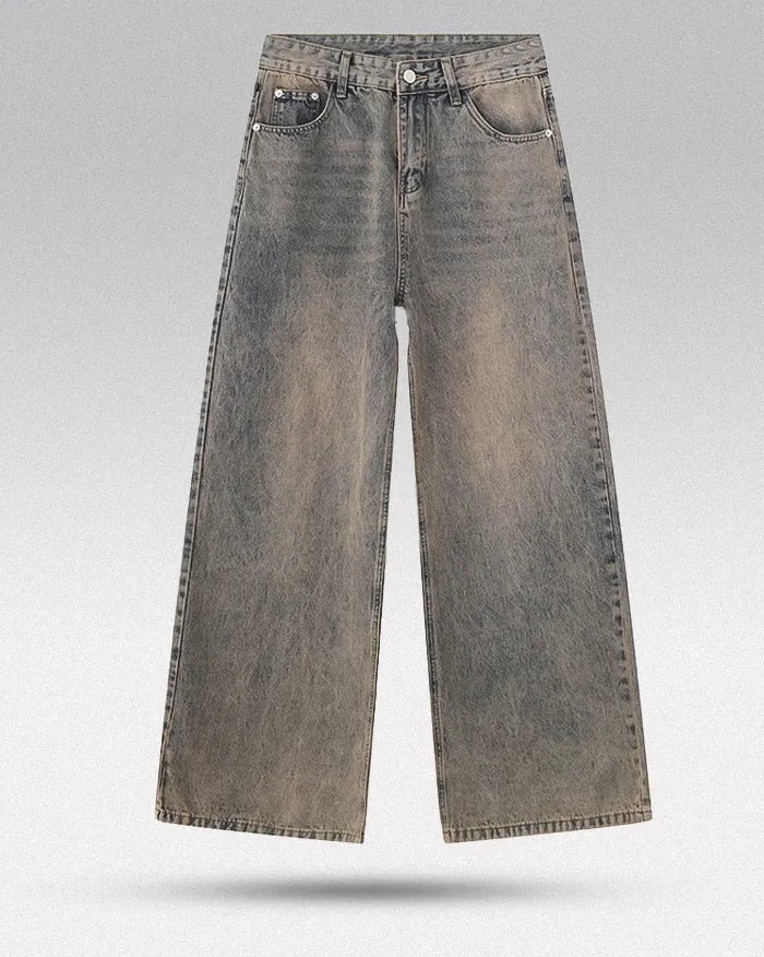 Vintage wash jeans "Axel"