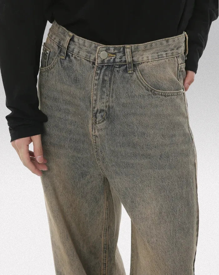Vintage wash jeans "Axel"