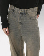 Vintage wash jeans "Axel"