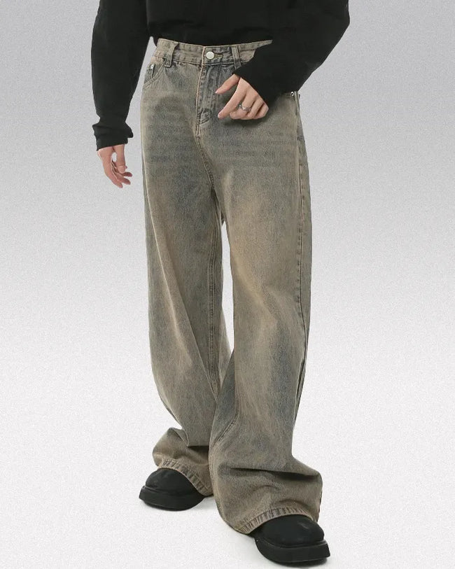 Vintage wash jeans "Axel" Hover Image