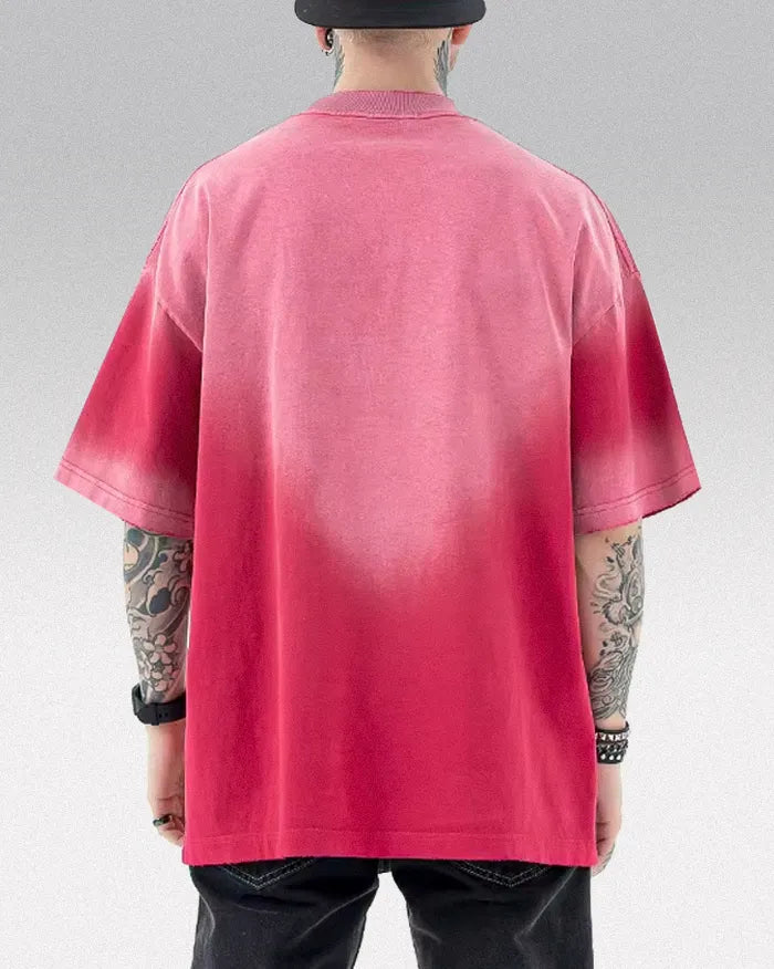 Vintage wash tee "Oblivion"