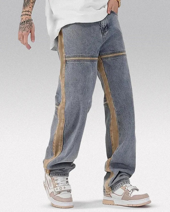 Vintage Wide Leg Jeans "Radiance" Hover Image