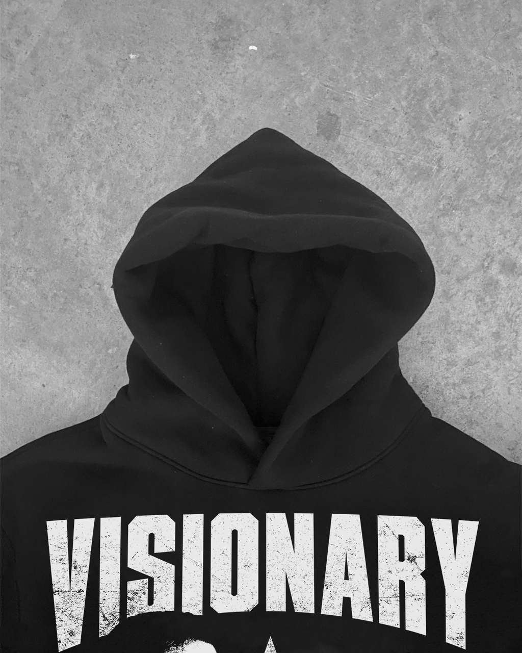 ShineNest Visionary Vintage Graphic Cropped Hoodie