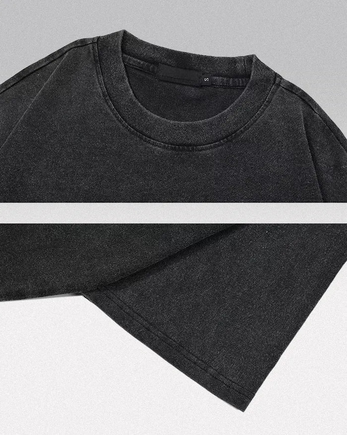 Washed tee "Sigma"