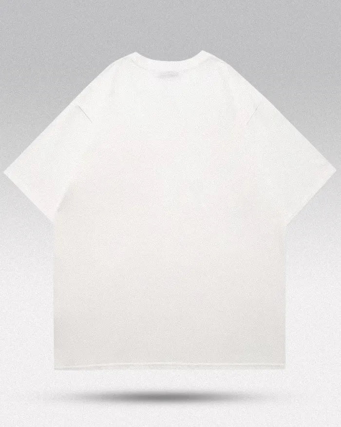 White T-Shirt Streetwear "Save me"