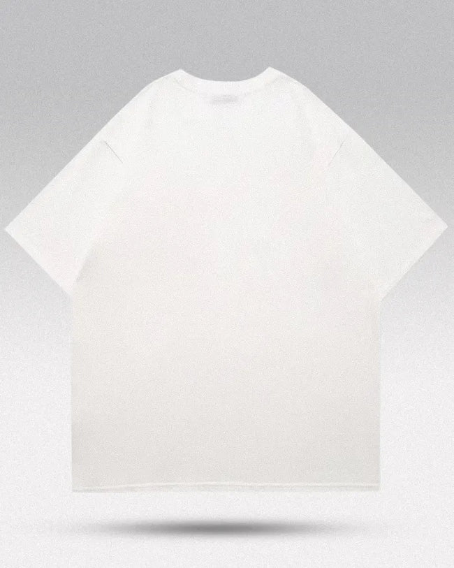 White T-Shirt Streetwear "Save me" Main Image