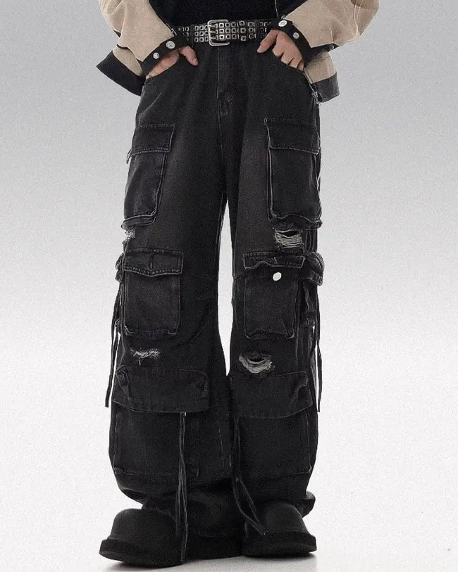 Y2k baggy pants "Nova" Hover Image