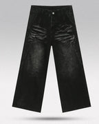 Y2k black baggy jeans "Sonic"
