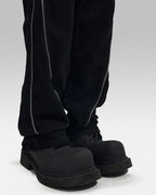 Y2k black jeans men "Eclipse"