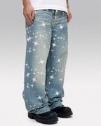 Y2k Blue Jeans "Xenon"