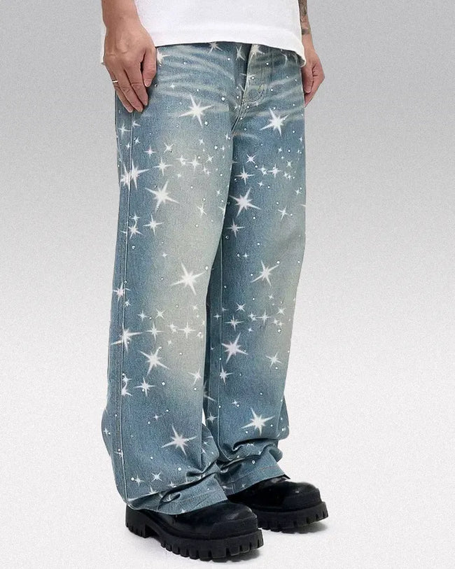 Y2k Blue Jeans "Xenon" Main Image