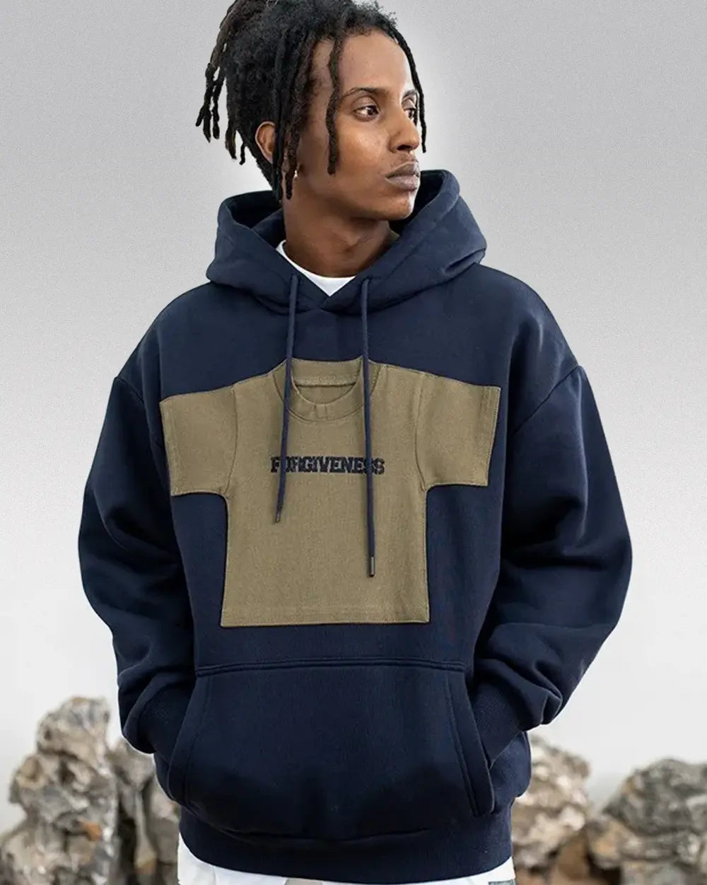 Y2k hoodie men's "Mona"