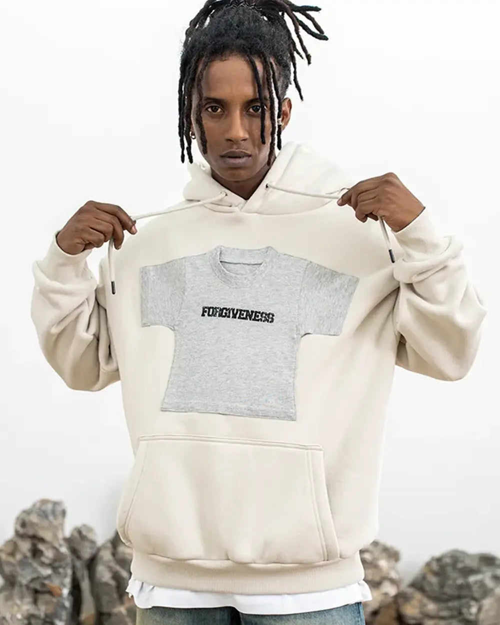 Y2k hoodie men's "Mona"