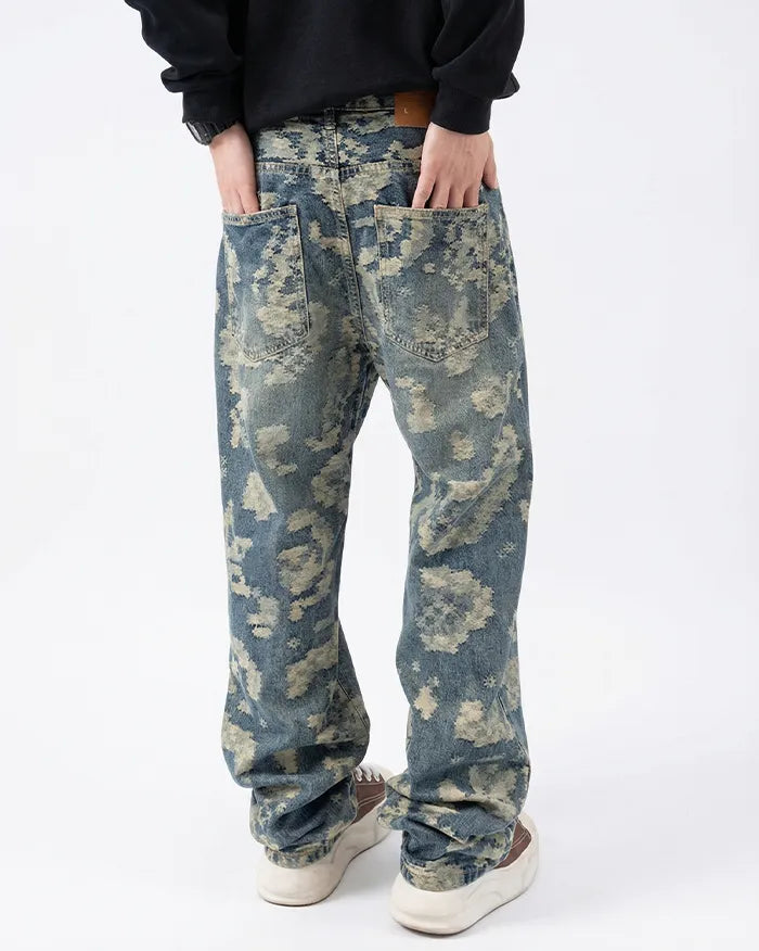 Y2k men jeans "Cygnus"