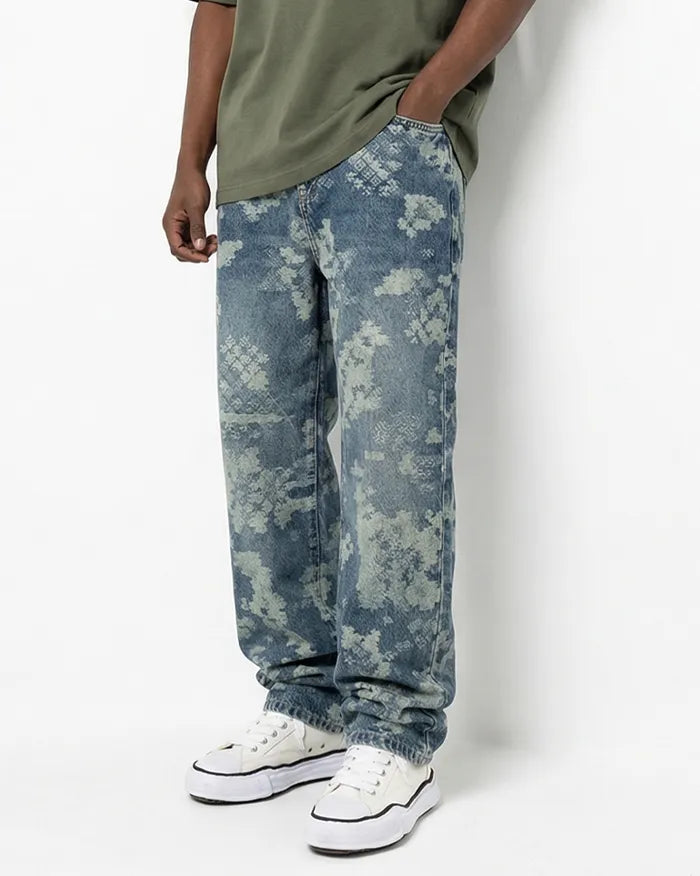 Y2k men jeans "Cygnus"