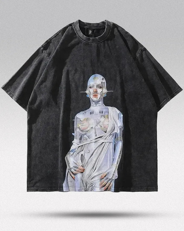 Y2k oversized T-shirt "Sypher"