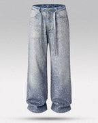 Y2k washed blue jeans "Celestial"
